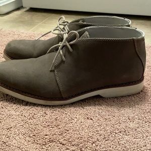 Mens Dockers chukka - grey - size 10